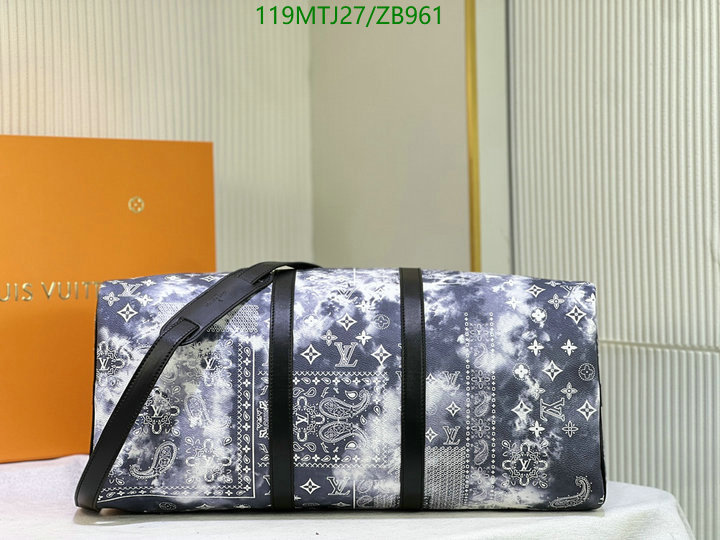 LV Bags-(4A)-Keepall BandouliRe 45-50-,Code: ZB961,$ 155USD