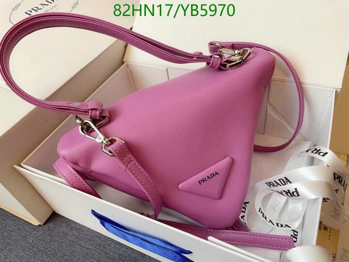 Prada Bag-(4A)-Triangle-,Code: YB5970,$ 107USD