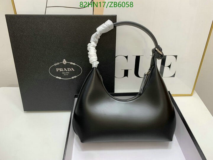 Prada Bag-(4A)-Handbag- Code: ZB6058 $ 107USD