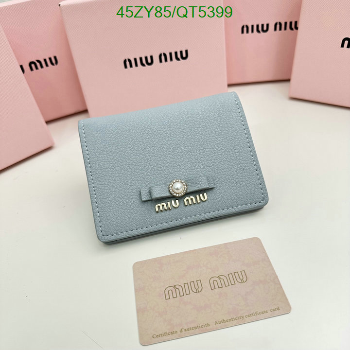 Miu Miu Bag-(4A)-Wallet- Code: QT5399 $ 59USD