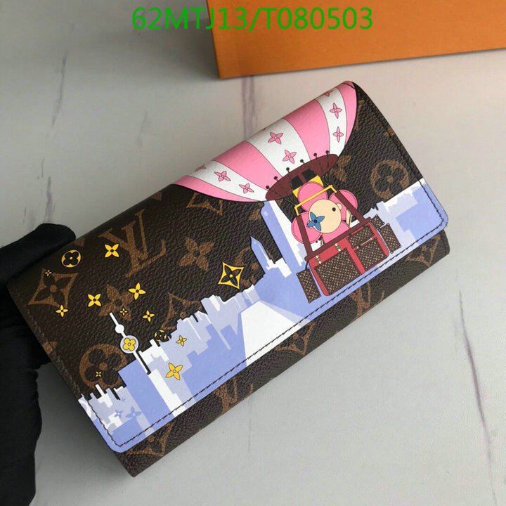 LV Bags-(4A)-Wallet-,Code: T080503,$ 81USD