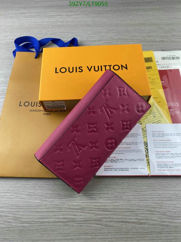 LV Bags-(4A)-Wallet-,Code: LT9055,$ 51USD