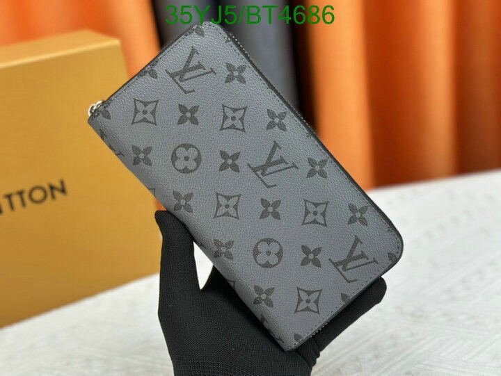 LV Bag-(4A)-Wallet- Code: BT4686 $ 46USD