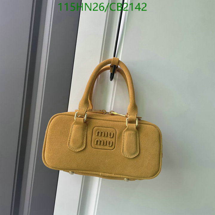 Miu Miu Bag-(4A)-Handbag- Code: CB2142 $ 150USD