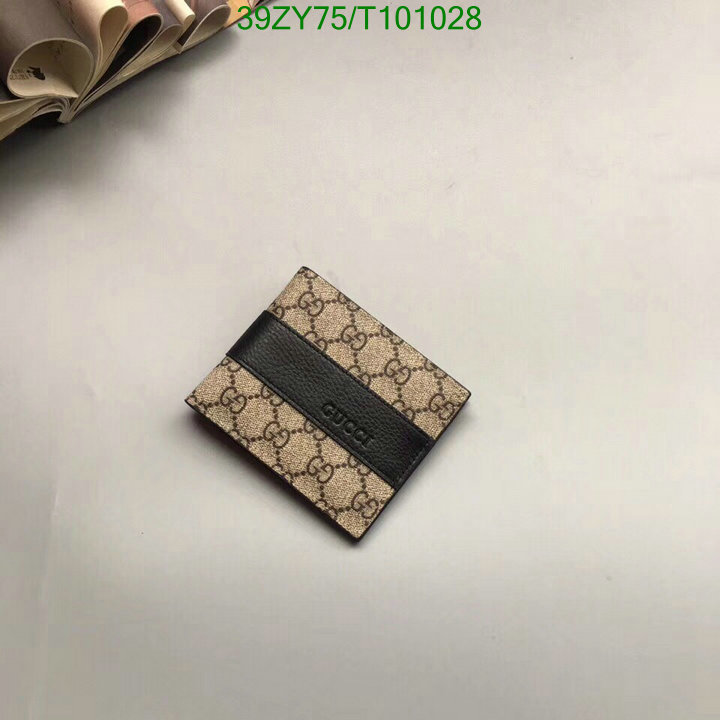 Gucci Bag-(4A)-Wallet-,Code: T101028,$ 51USD