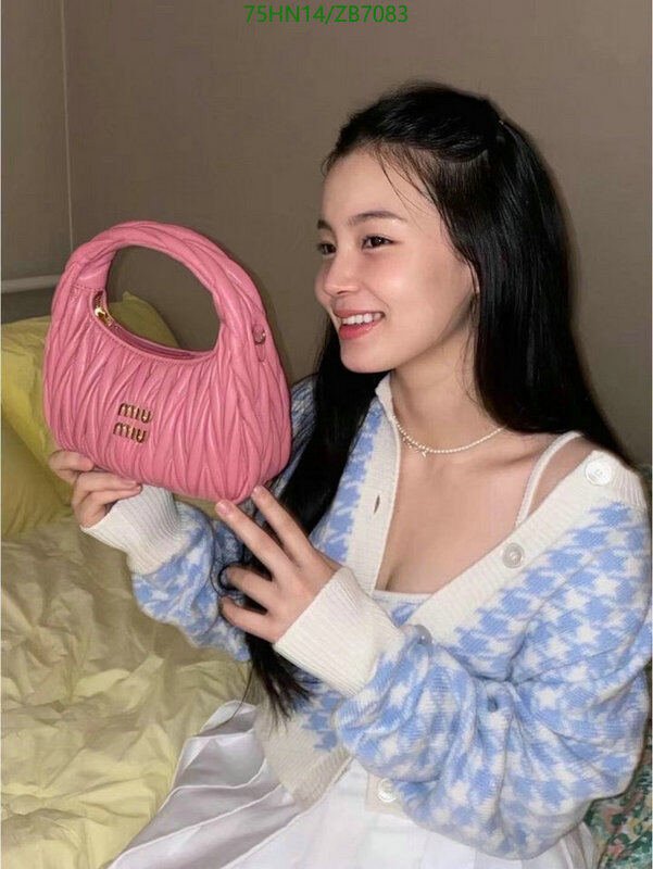Miu Miu Bag-(4A)-Diagonal-,Code: ZB7083,$ 98USD