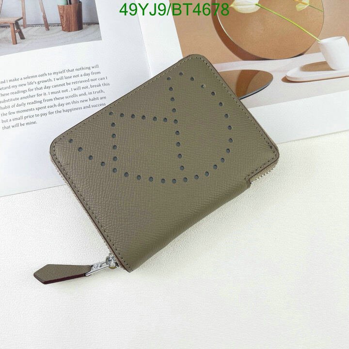Hermes Bag-(4A)-Wallet- Code: BT4678 $ 64USD