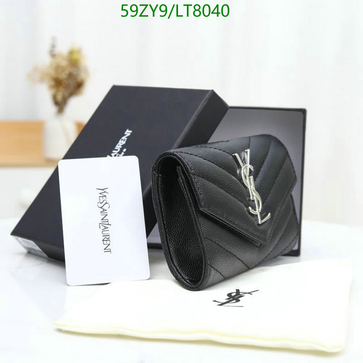 YSL Bag-(4A)-Wallet-,Code: LT8040,$ 77USD