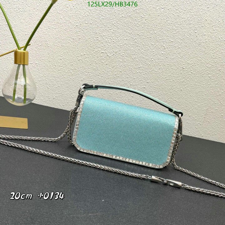 Valentino Bag-(4A)-LOC-V Logo ,Code: HB3476,$ 163USD