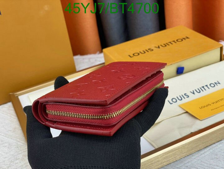 LV Bag-(4A)-Wallet- Code: BT4700 $ 59USD