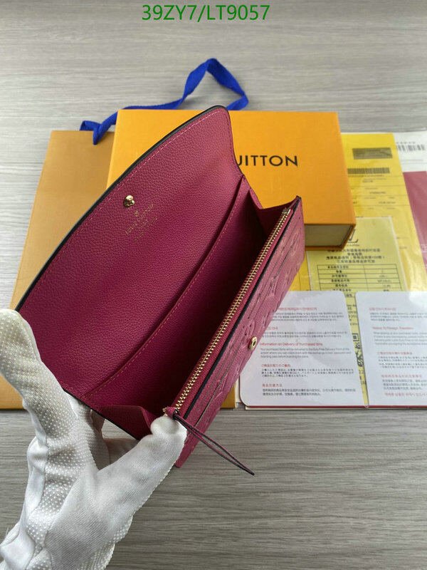 LV Bags-(4A)-Wallet-,Code: LT9057,$ 51USD