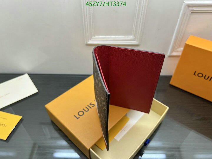 LV Bags-(4A)-Wallet-,Code: HT3374,$ 59USD