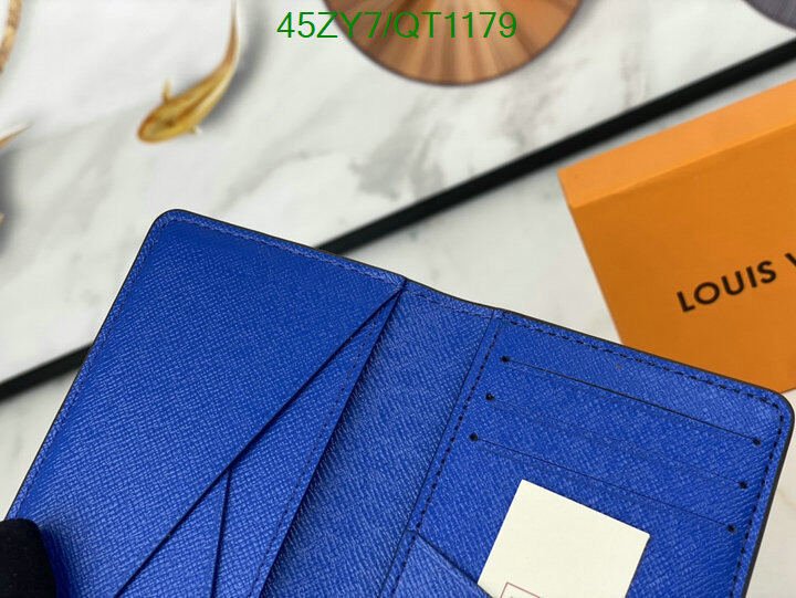 LV Bag-(4A)-Wallet- Code: QT1179 $ 59USD