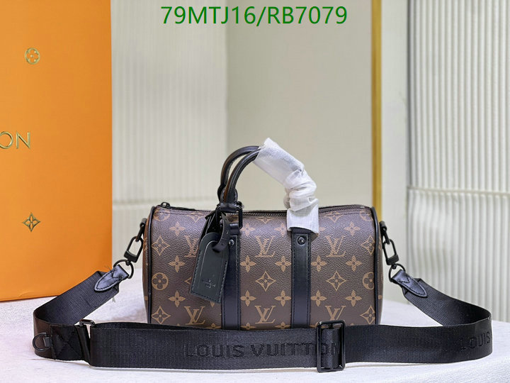 LV Bags-(4A)-Keepall BandouliRe 45-50-,Code: RB7079,$ 103USD