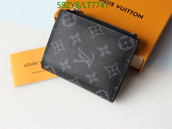 LV Bags-(4A)-Wallet-,Code: LT7741,$ 77USD