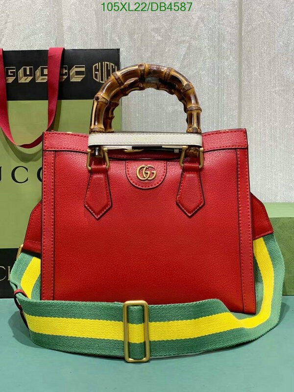 Gucci Bag-(4A)-Diana-Bamboo- Code: DB4587 $ 137USD