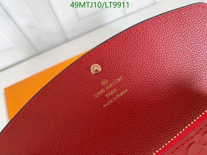 LV Bags-(4A)-Wallet-,Code: LT9911,$ 64USD