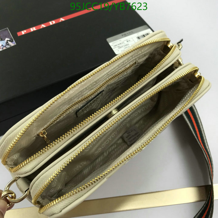 Prada Bag-(4A)-Diagonal-,Code: YB7623,$ 124USD