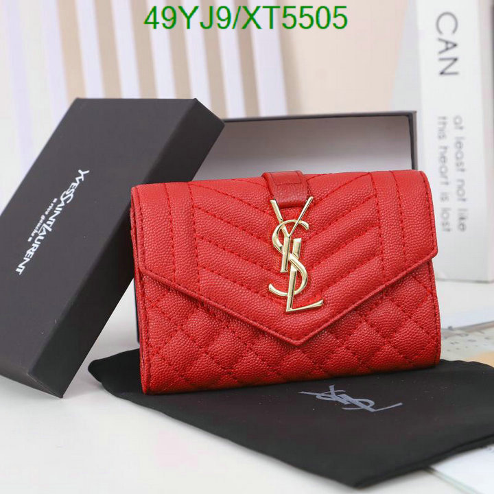 YSL Bag-(4A)-Wallet-,Code: XT5505,$ 64USD
