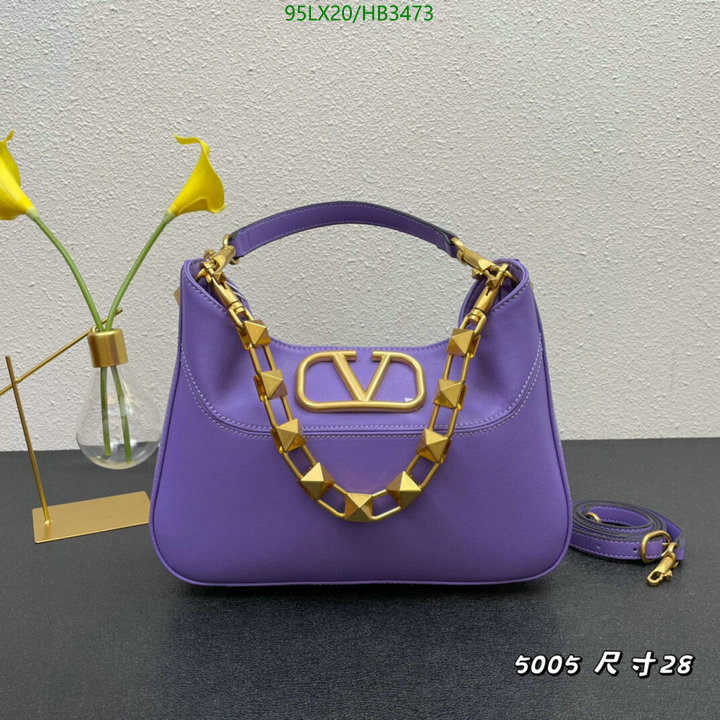 Valentino Bag-(4A)-Handbag-,Code: HB3473,$ 124USD