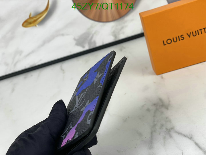 LV Bag-(4A)-Wallet- Code: QT1174 $ 59USD