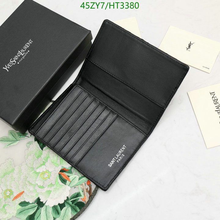 YSL Bag-(4A)-Wallet-,Code: HT3380,$ 59USD