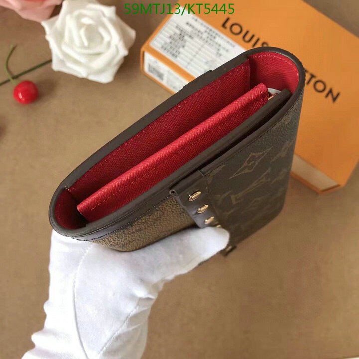 LV Bags-(4A)-Wallet-,Code: KT5445,$ 77USD