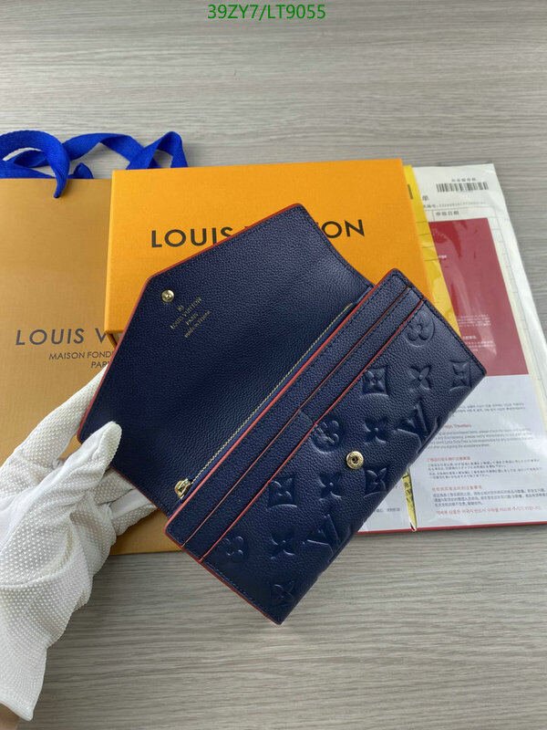 LV Bags-(4A)-Wallet-,Code: LT9055,$ 51USD