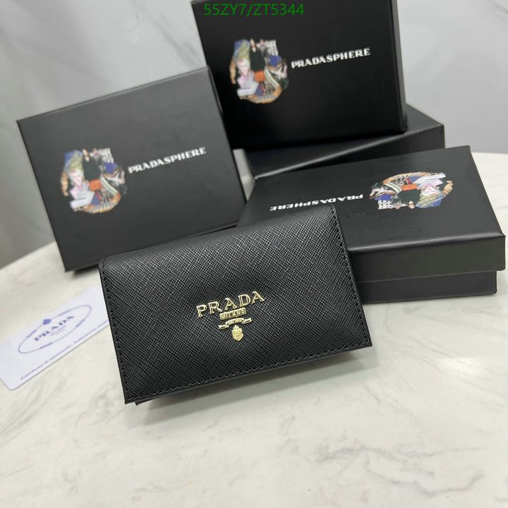Prada Bag-(4A)-Wallet- Code: ZT5344 $ 72USD