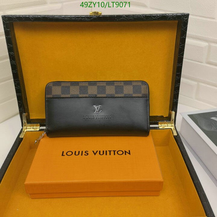 LV Bags-(4A)-Wallet-,Code: LT9071,$ 64USD