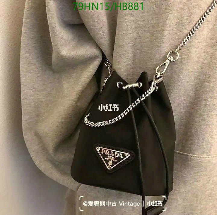 Prada Bag-(4A)-Bucket Bag- Code: HB881 $ 103USD