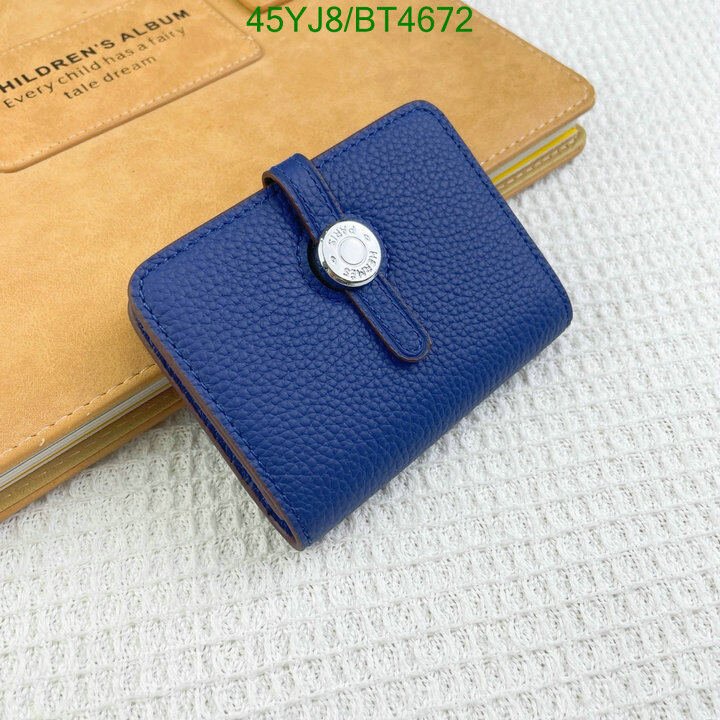 Hermes Bag-(4A)-Wallet- Code: BT4672 $ 59USD