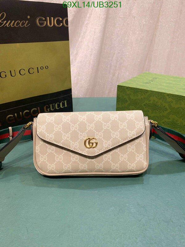 Gucci Bag-(4A)-Diagonal- Code: UB3251 $ 90USD