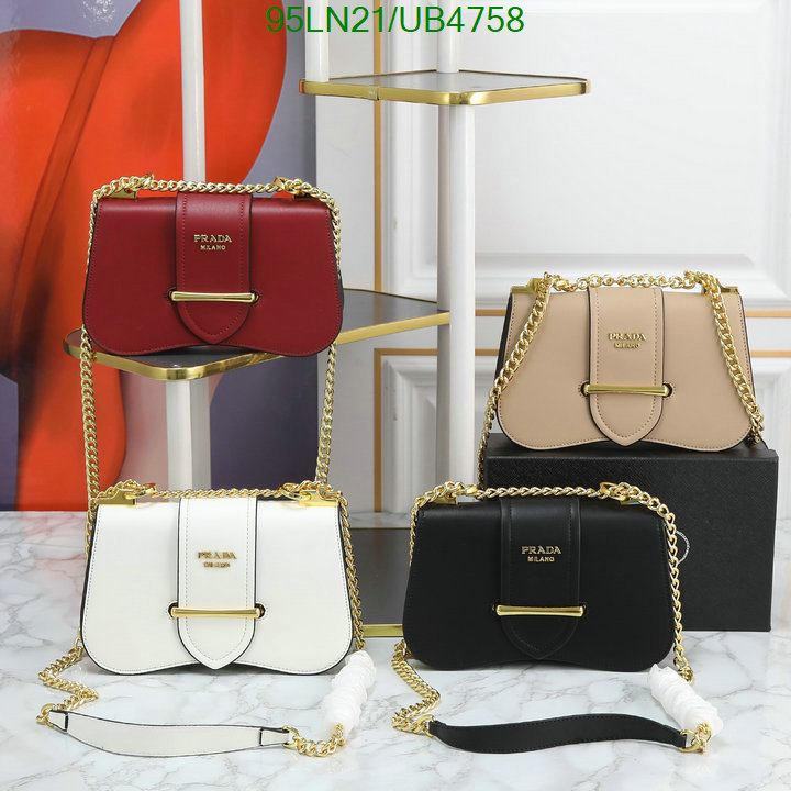 Prada Bag-(4A)-Diagonal- Code: UB4758 $ 124USD
