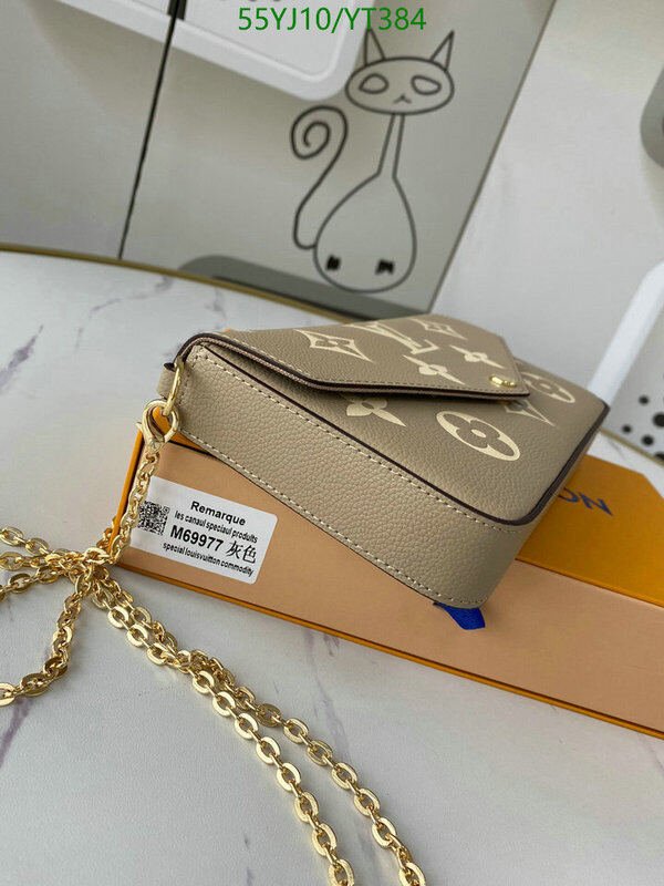 LV Bags-(4A)-Wallet-,Code: YT384,$ 72USD