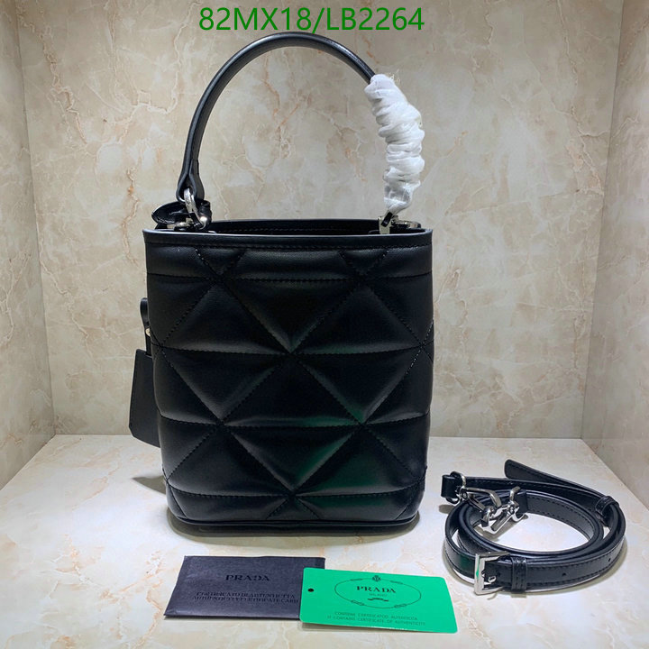 Prada Bag-(4A)-Bucket Bag- Code: LB2264 $ 107USD