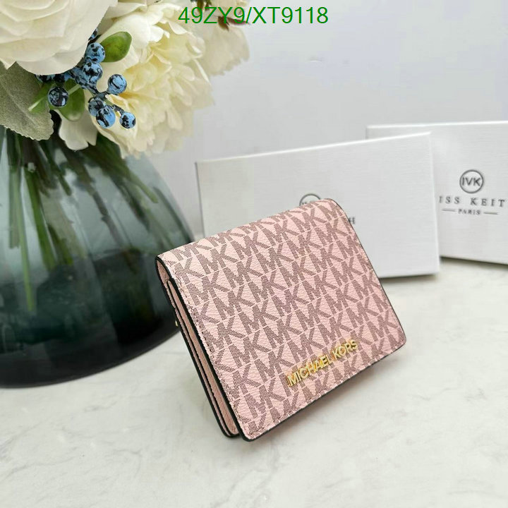 Michael Kors Bag-(4A)-Wallet- Code: XT9118 $ 64USD