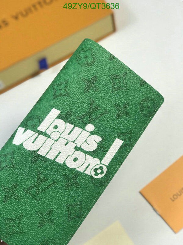 LV Bag-(4A)-Wallet- Code: QT3636 $ 64USD