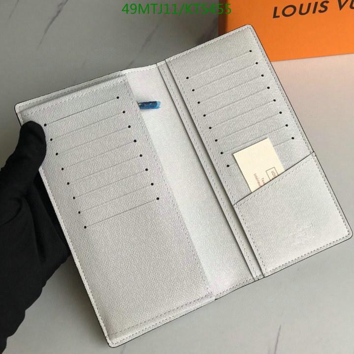 LV Bags-(4A)-Wallet-,Code: KT5455,$ 64USD