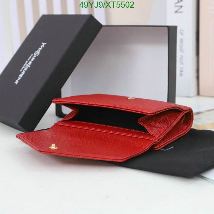 YSL Bag-(4A)-Wallet-,Code: XT5502,$ 64USD