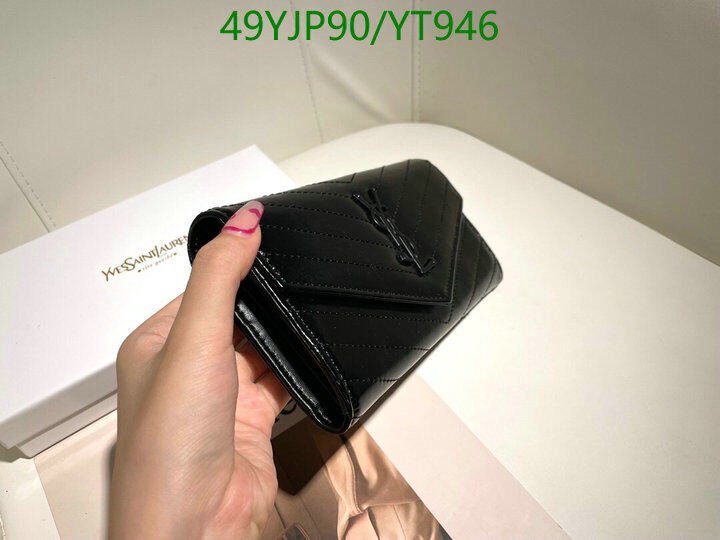 YSL Bag-(4A)-Wallet-,Code: YT946,$ 64USD