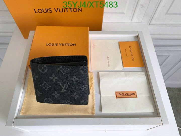 LV Bags-(4A)-Wallet-,Code: XT5483,$ 46USD