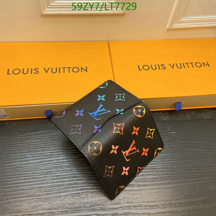 LV Bags-(4A)-Wallet-,Code: LT7729,$ 77USD