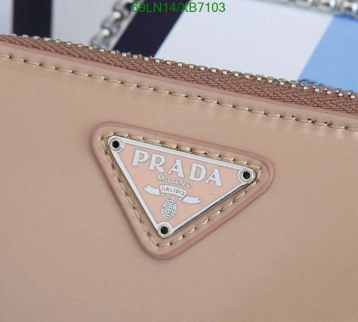 Prada Bag-(4A)-Triangle-,Code: XB7103,$ 90USD