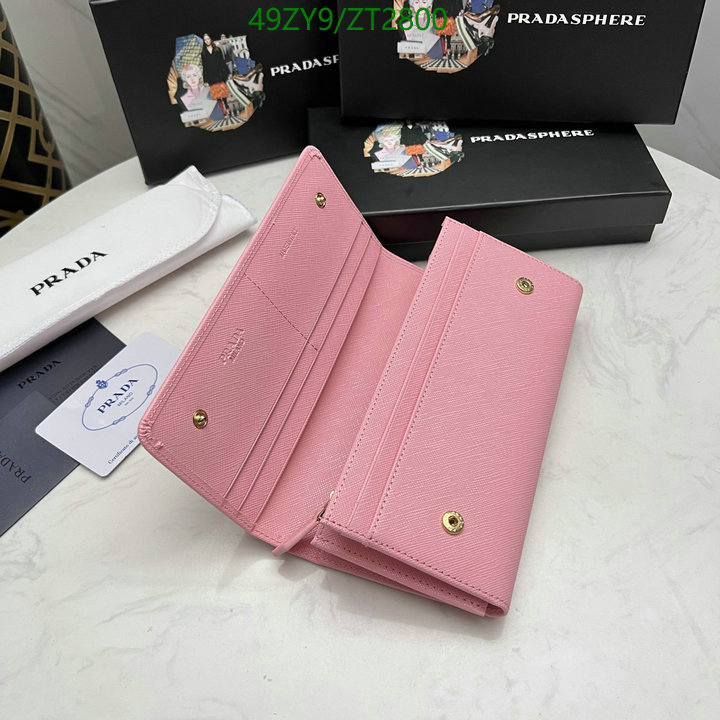 Prada Bag-(4A)-Wallet-,Code: ZT2800,$ 64USD
