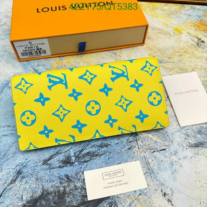 LV Bag-(4A)-Wallet- Code: QT5383 $ 55USD