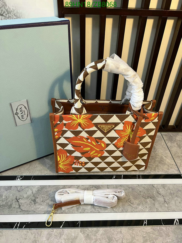 Prada Bag-(4A)-Handbag-,Code: ZB8068,$ 116USD