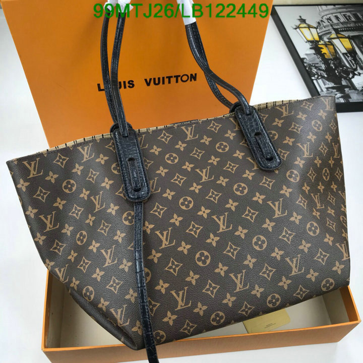 LV Bags-(4A)-Handbag Collection-,Code: LB122449,$ 129USD