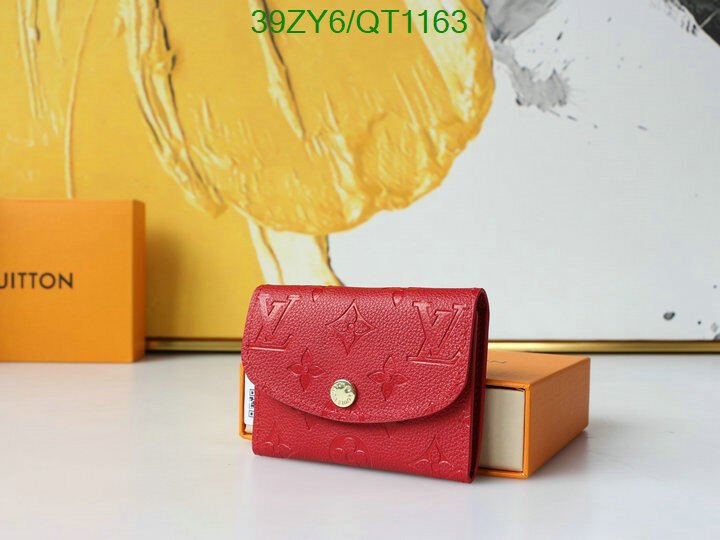 LV Bag-(4A)-Wallet- Code: QT1163 $ 51USD