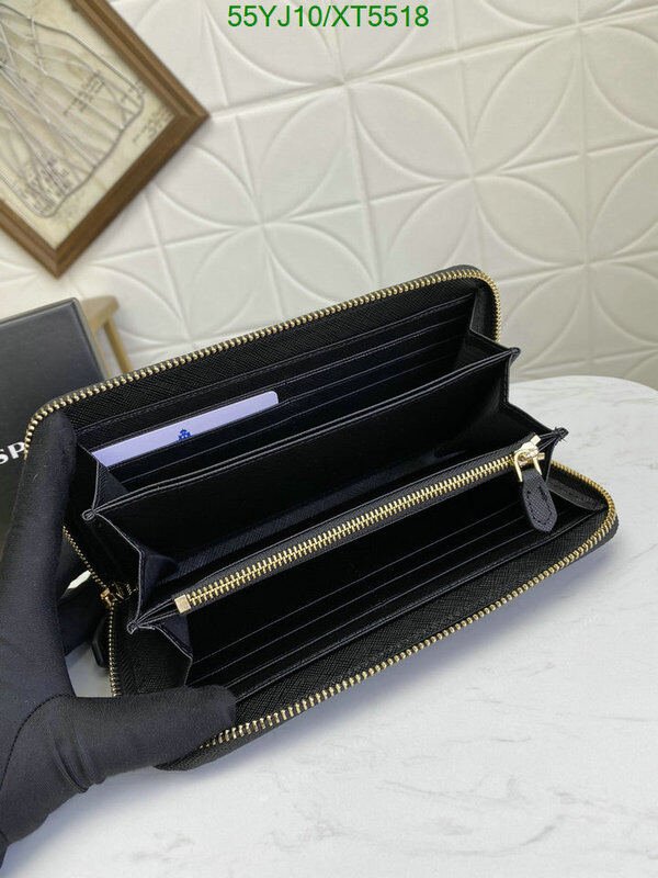 Prada Bag-(4A)-Wallet- Code: XT5518 $ 72USD